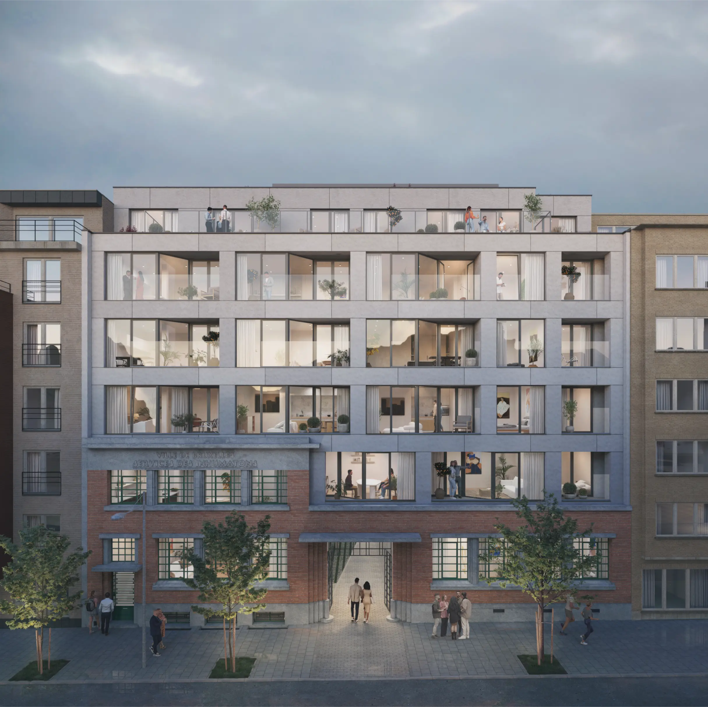 Energiezuinige nieuwbouw appartement in Brussel