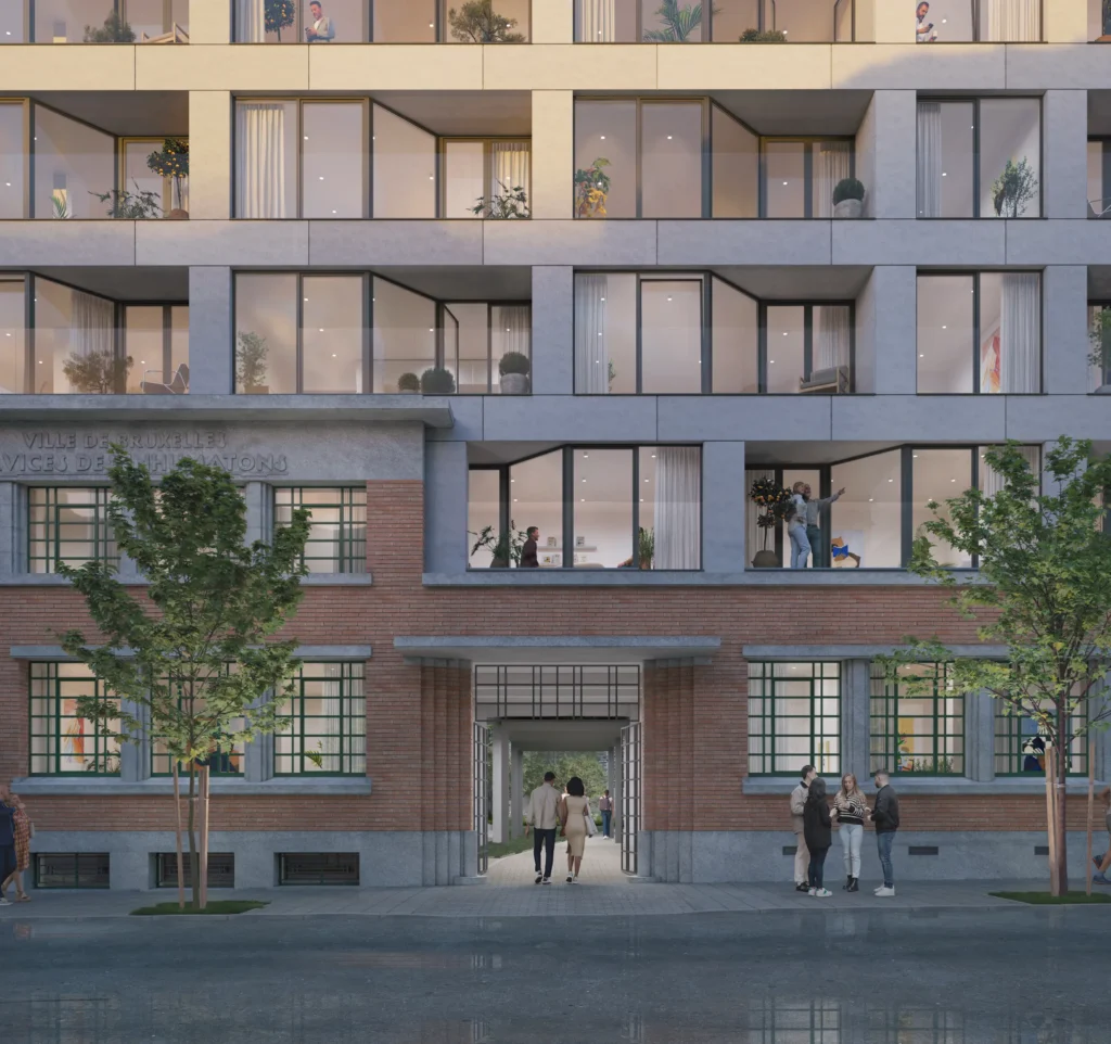 Energiezuinige nieuwbouw appartement in Brussel