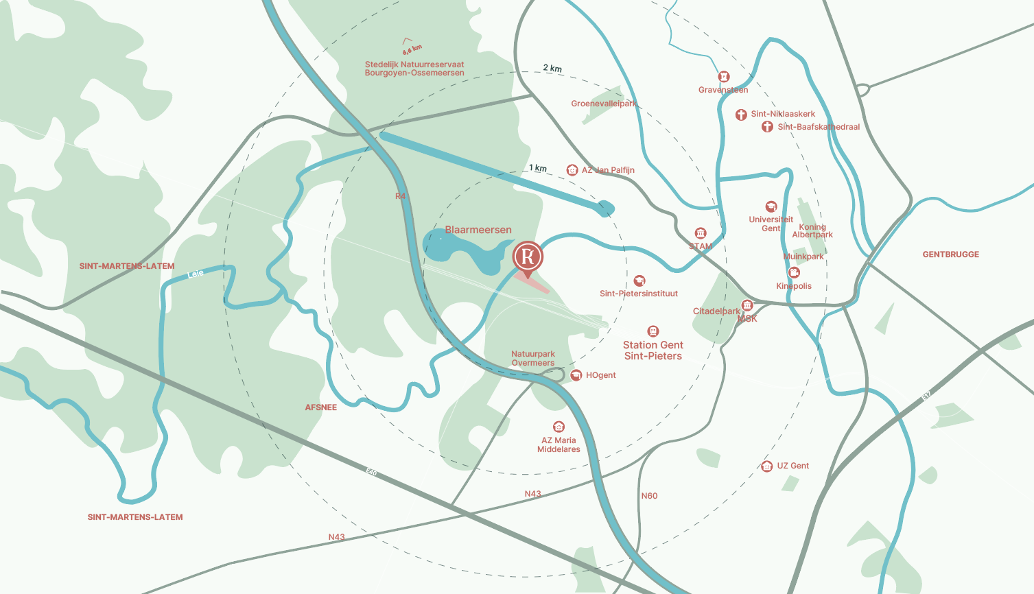 BEN nieuwbouw appartement te koop in Gent